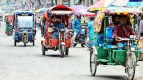 মৌলভীবাজারে প্রধান সড়কে ব্যাটারিচালিত অটোরিকশা নিষিদ্ধ
