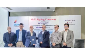 রূপায়ণ সিটি উত্তরা ও বার্জার পেইন্টসের মধ্যে এমওইউ