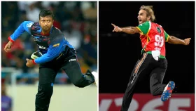 ৪৬ বছর বয়সে তাহিরের ৫ উইকেট, সাকিব খেলেন পিটুনি