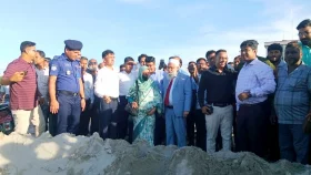 নীলফামারীতে বিশেষায়িত হাসপাতালের জায়গা পরিদর্শনে স্বাস্থ্য উপদেষ্টা