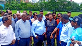 ফতুল্লা স্টেডিয়ামের করুণ অবস্থা দেখে কাঁদলেন বুলবুল