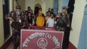 শার্শা সীমান্ত দিয়ে ভারতে প্রবেশের সময় ৭ নারী-পুরুষ আটক