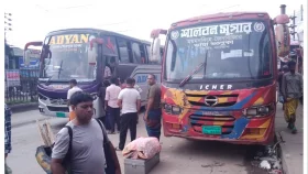 ত্রিশালে যাত্রীছাউনি না থাকায় ভোগান্তিতে যাত্রীরা&nbsp;
