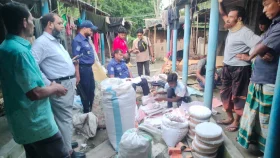 আনসার সদস্যের বাড়ি থেকে নকল বিড়ি তৈরির সরঞ্জাম জব্দ