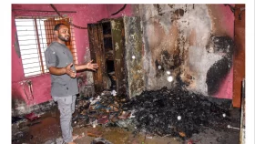 গাইবান্ধায় শতবর্ষী নাট্য ও সাংস্কৃতিক সংস্থা কার্যালয়ে আগুন