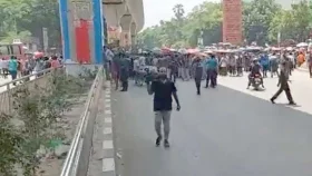 বুয়েট শিক্ষার্থীদের লংমার্চ টু ঢাকা : শাহবাগ অবরোধ
