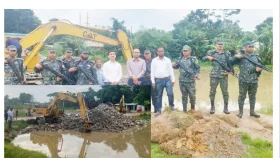 সিলেটে এবার পুকুরে মিলল দেড় লাখ ঘনফুট পাথর