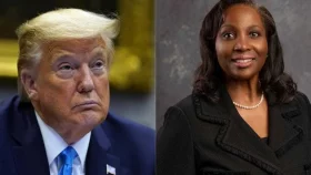 ট্রাম্পের বিরুদ্ধে লিসা কুকের মামলা