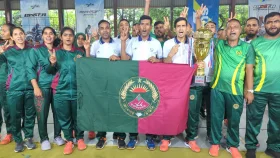 ১৬ পদক জিতে জুলাই রেভুলেশন ফেন্সিংয়ে চ্যাম্পিয়ন আনসার