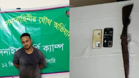 চন্দনাইশে সেনা অভিযানে অস্ত্রসহ যুবলীগ নেতা গ্রেপ্তার