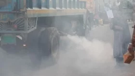বায়ুদূষণে ঢাকা আজ দ্বিতীয়
