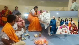 দুর্ঘটনায় আহত বর, হাসপাতালেই বিয়ে