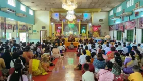 বান্দরবানে শুভ মধু পূর্ণিমা উদযাপিত