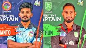এনসিএল টি-টোয়েন্টিতে রাজশাহীর নেতৃত্বে শান্ত, খুলনার অধিনায়ক মিঠুন