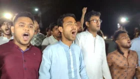 জাবিতে ছাত্রদলের বিক্ষোভ