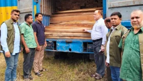 কুমিল্লায় ৬ লাখ টাকা মূল্যের সেগুন কাঠ জব্দ