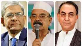 মোটরসাইকেল পোড়ানোর মামলায় ফখরুল-গয়েশ্বর-আব্বাসকে অব্যাহতি