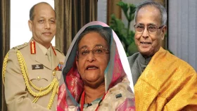 হাসিনাকে ক্ষমতায় আনতে মঈন ইউ আহমেদ ও প্রণব মুখার্জির চুক্তি হয়েছিল