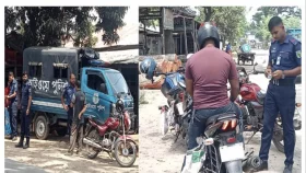 নাভারণ হাইওয়ে পুলিশের চাঁদাবাজি, আতঙ্কে শ্রমিক-মানুষ