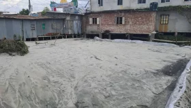 তিতাসে সওজের জমি দখলের অভিযোগ