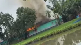 ভূরুঙ্গামারীতে অগ্নিকাণ্ডে বসতঘর ছাই, ক্ষতি প্রায় ১২ লাখ টাকা