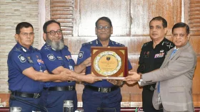 অতিরিক্ত আইজি সরদার তমিজউদ্দীন আহমেদের বিদায় সংবর্ধনা