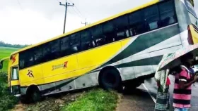 হবিগঞ্জে বাসচাপায় মা-ছেলে নিহত