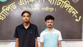 গাজীপুরে কলেজছাত্র হত্যা: কিশোর গ্যাং লিডার ও সহযোগী গ্রেপ্তার
