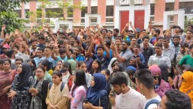 ফের বিক্ষোভে ৭ কলেজের শিক্ষার্থীরা