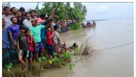 কুড়িগ্রামে তিস্তা নদীতে মাছ ধরতে গিয়ে জেলে নিখোঁজ&nbsp;