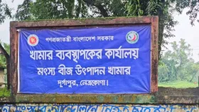৫ লাখ টাকার পাম্পের অভাবে ২ যুগ ধরে বন্ধ মাছের বীজ উৎপাদন খামার