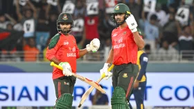 সাইফ-হৃদয়ের জোড়া ফিফটিতে শ্রীলঙ্কাকে ৪ উইকেটে হারালো বাংলাদেশ