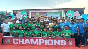 ময়মনসিংহ ডিসি গোল্ডকাপে চ্যাম্পিয়ন ঈশ্বরগঞ্জ