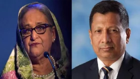শেখ হাসিনার বিরুদ্ধে রাজসাক্ষী মামুনের উপস্থিতিতে চলছে সাক্ষ্য