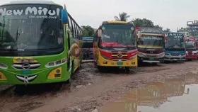 চাঁপাই-রাজশাহী-নাটোর থেকে ফের দূরপাল্লার বাস চলাচল বন্ধ