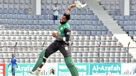 রাজার ৭ বলে ১৯ রানে সিলেটের রোমাঞ্চকর জয়