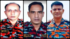 ৩ ফায়ার ফাইটারসহ ৪ জনের মৃত্যুতে প্রধান উপদেষ্টার শোক