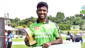 গত বিপিএলে আলোচিত বাবু ৫ উইকেট নিয়ে জেতালেন রংপুরকে