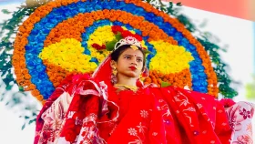 শ্রীমঙ্গলে কুমারী পূজা অনির্বাণ সেনগুপ্ত