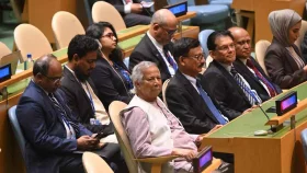 রোহিঙ্গা বিষয়ক উচ্চ পর্যায়ের সম্মেলনে যোগ দিয়েছেন ড. ইউনূস