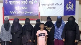 টেকনাফে নারী ও শিশুসহ ৮ জন উদ্ধার