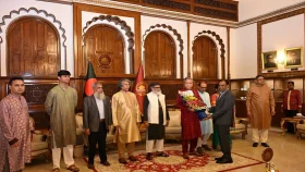 হিন্দু ধর্মাবলম্বীদের সাথে রাষ্ট্রপতির শুভেচ্ছা বিনিময় &nbsp;
