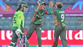 স্বর্ণার হাত ধরে ৫২ বছর পর বিশ্বকাপে হিট উইকেট