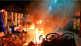 কটকে ব্যাপক সংঘর্ষে ৩৬ ঘন্টার কারফিউ জারি, ইন্টারনেট বন্ধ