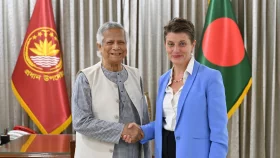 প্রধান উপদেষ্টার সঙ্গে জাতিসংঘের আবাসিক সমন্বয়কারীর বিদায়ী সাক্ষাৎ