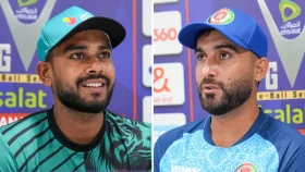 আফগানদের বিপক্ষে ব্যাটিংয়ে বাংলাদেশ, সাইফের অভিষেক