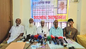 বিএনপি নেতার বিরুদ্ধে চাঁদাবাজি-হয়রানির অভিযোগ, এলাকাবাসীর সংবাদ সম্মেলন