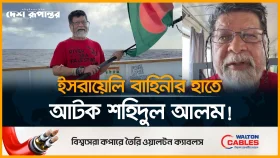 আমাকে আটক করেছে ইসরায়েলি বাহিনী: জাহাজ থেকে শহিদুল আলমের বার্তা