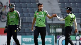 দুবাই ফেরত নাসুম রংপুরকে জেতালেন