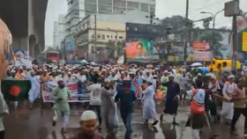 পাঁচ দাবিতে ঢাকায় ইসলামী দলগুলোর বিক্ষোভ